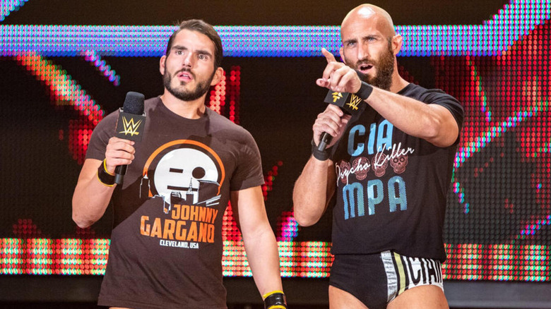 Johnny Gargano and Tommaso Ciampa