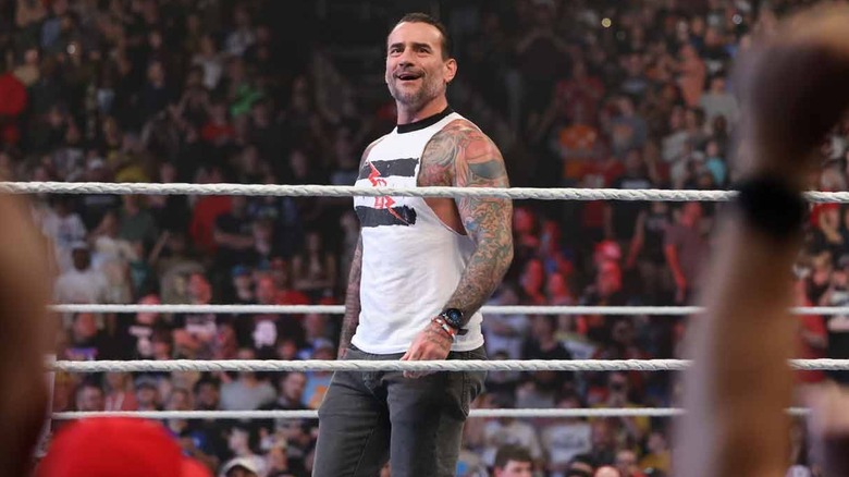 CM Punk on "WWE Raw"