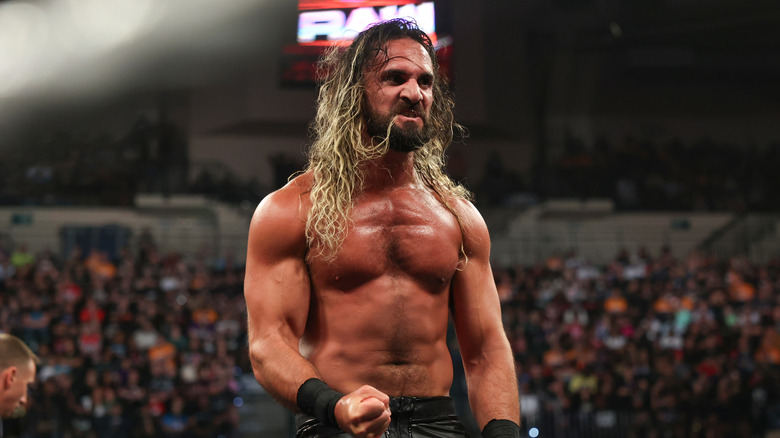 Seth Rollins in the ring