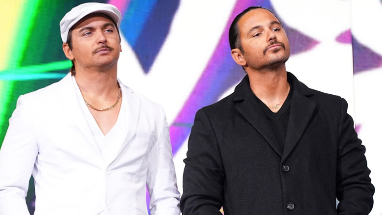 The Young Bucks with sweet staches, bro