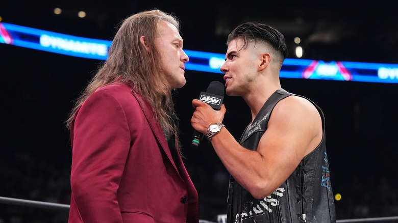 Sammy Guevara Speaks To Chris Jericho