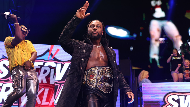 Swerve Strickland on "AEW Collision"