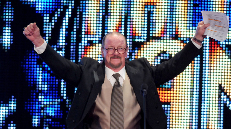 Terry Funk speaking