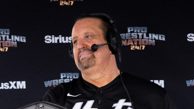 Tommy Dreamer on the headset