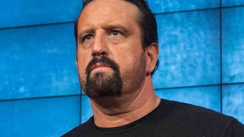 Tommy Dreamer walks to the ring
