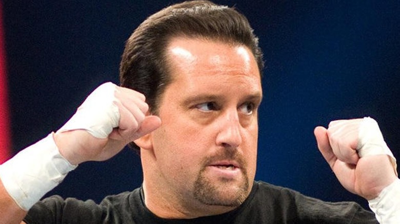 Tommy Dreamer raises fists