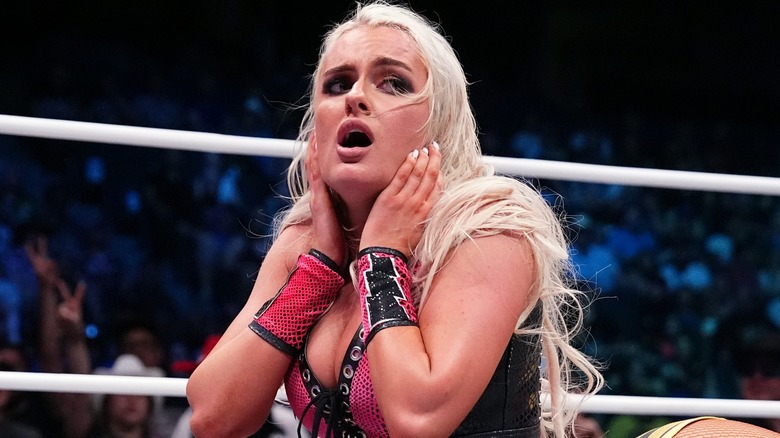 Mariah May looking shocked