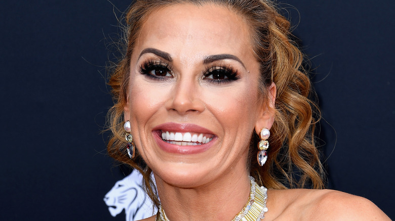 Mickie James smiling