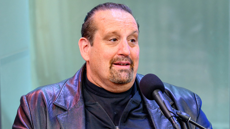 Tommy Dreamer during the Busted Open podcast at SiriusXM Studios