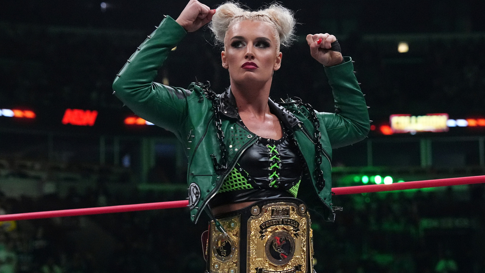 Toni Storm Survives Taya Valkyrie, Retains AEW Women's Title On Battle Of The Belts