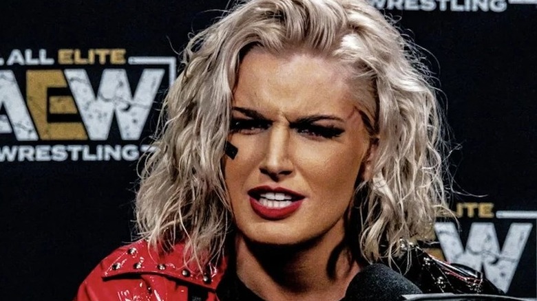 Toni Storm Speaks At An AEW Media Scrum