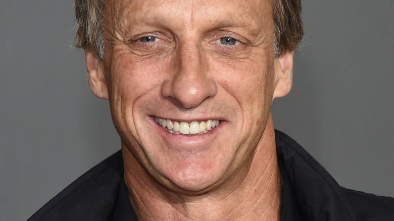 Tony Hawk smiling