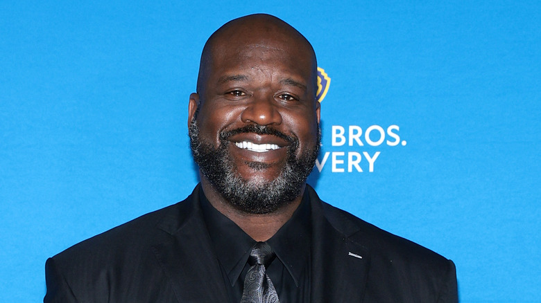 Shaquille O'Neal smiling