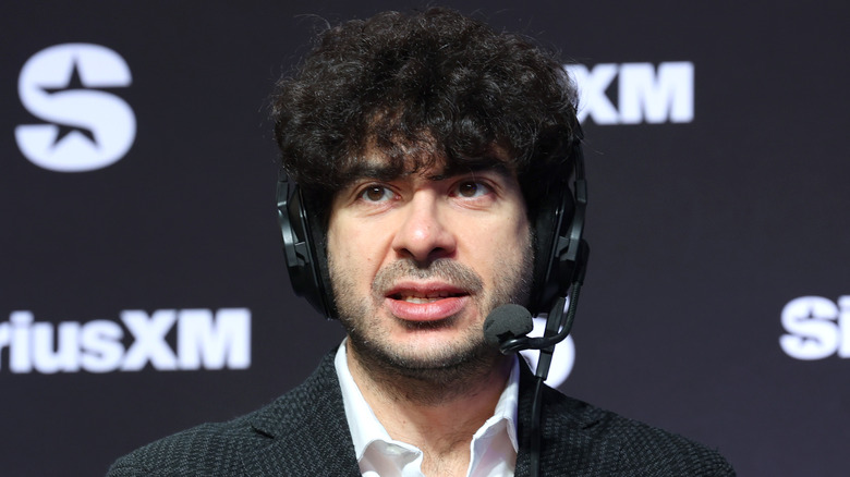 Tony Khan realizing that getting in the ring is a bad idea