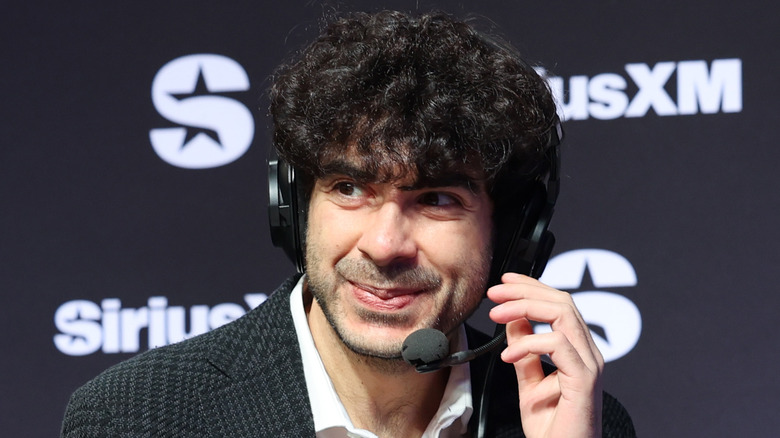 Tony Khan smiling 