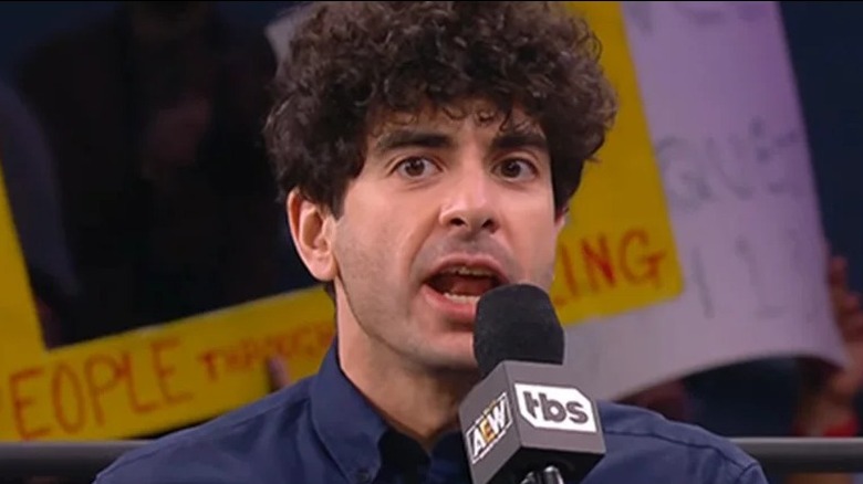 Tony Khan speaks on "AEW Dynamite"