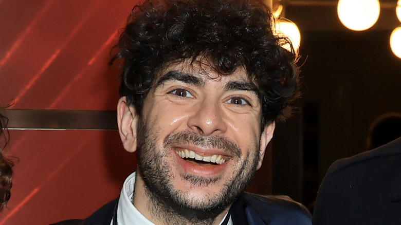 Tony Khan At An AEW Promotional Event