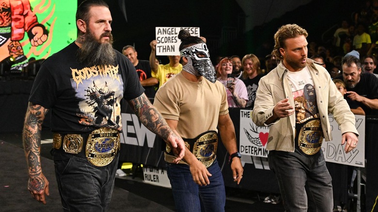 Brodido and Hangman Page on AEW Dynamite