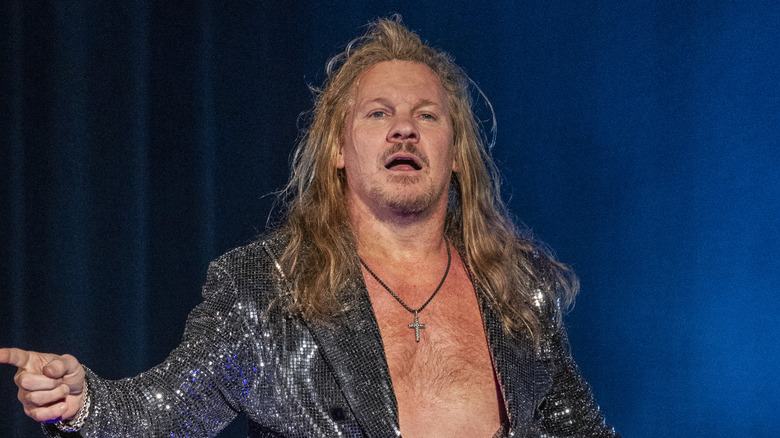 Chris Jericho on stage