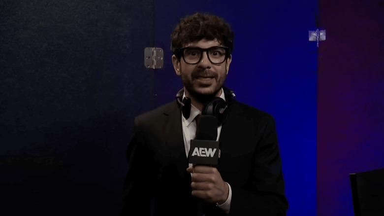 Tony Khan talking