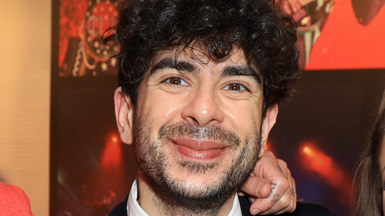 Tony Khan Smiling