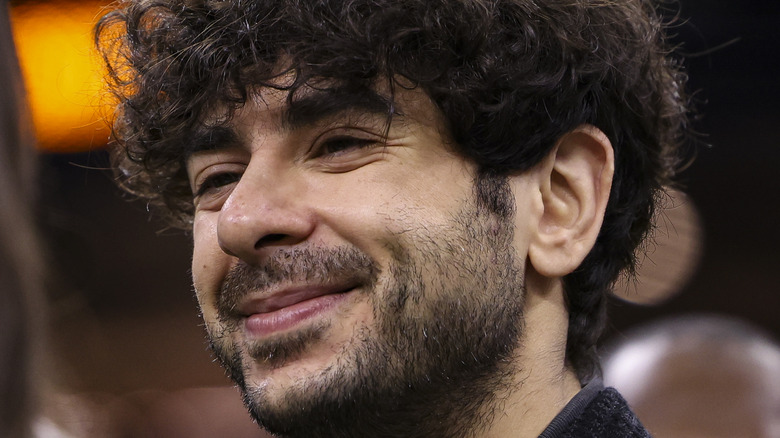 Tony Khan Smiling