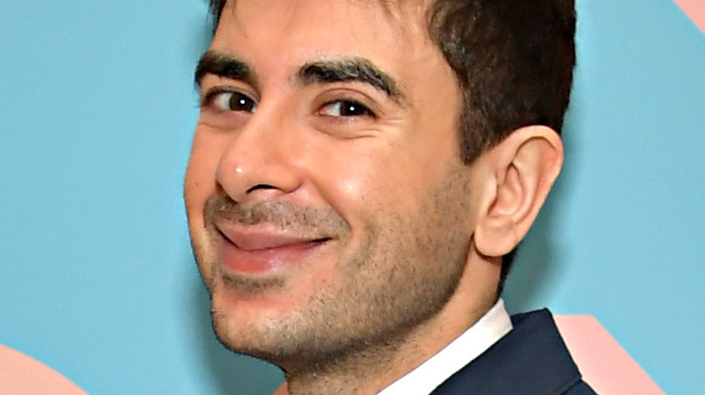 Tony Khan smiling