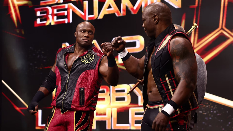 Bobby Lashley and Shelton Benjamin