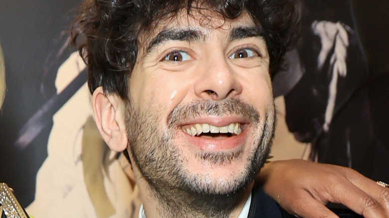 Tony Khan At A Promotional Event For AEW