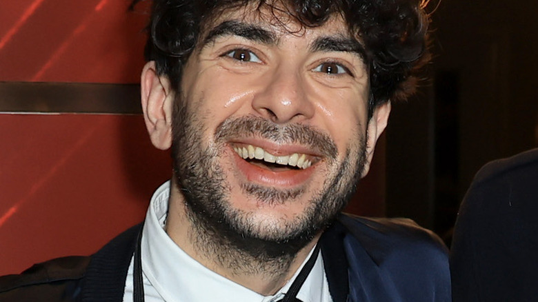 Tony Khan attends a special media event