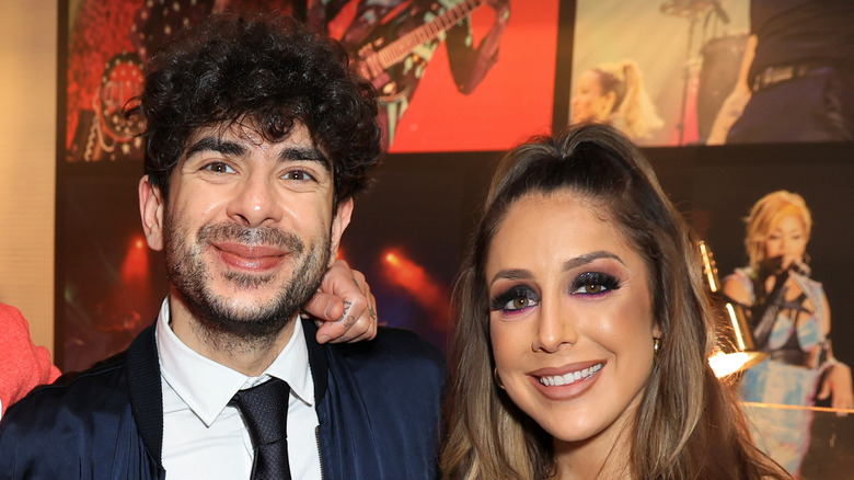 Tony Khan and Britt Baker