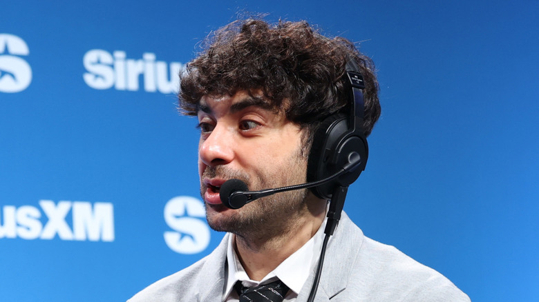 Tony Khan speaks on SiriusXM at Super Bowl LIX