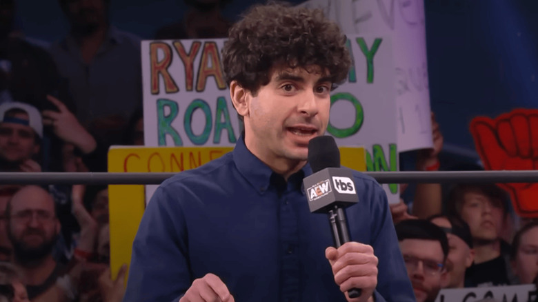 Tony Khan talking