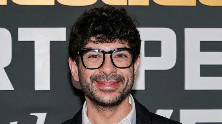 In this image released on January 07, 2026, All Elite Wrestling (AEW) founder, owner, president and CEO Tony Khan attends the Sports Illustrated Sportsperson of the Year ceremony at XS nightclub at Encore Las Vegas on January 06, 2026 in Las Vegas, Nevada.