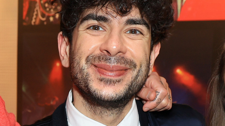 Tony Khan Smiling