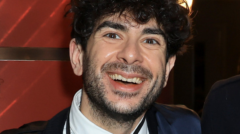 Tony Khan Smiling