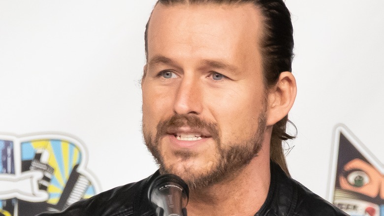 Adam Cole speaking