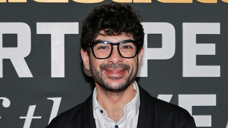 Tony Khan attends the Sports Illustrated Sportsperson of the Year ceremony at XS nightclub