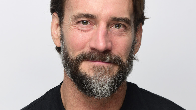 CM Punk smiling