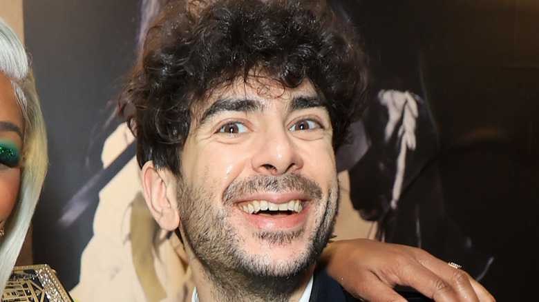 Tony Khan Smiling