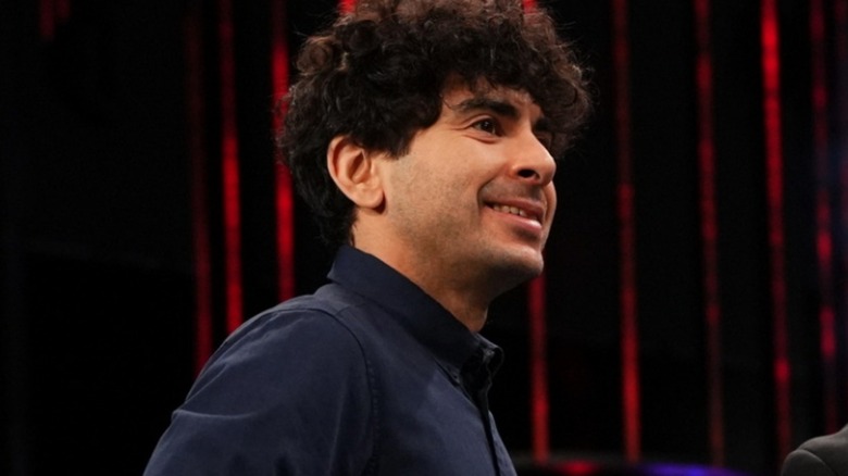 Tony Khan is amused