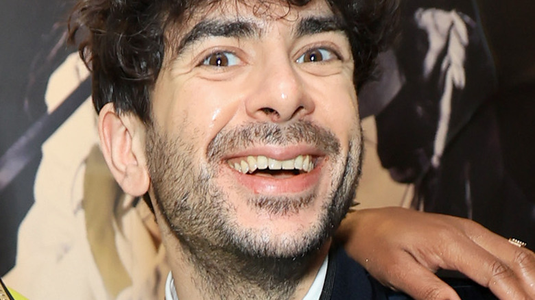 Tony Khan Smiling