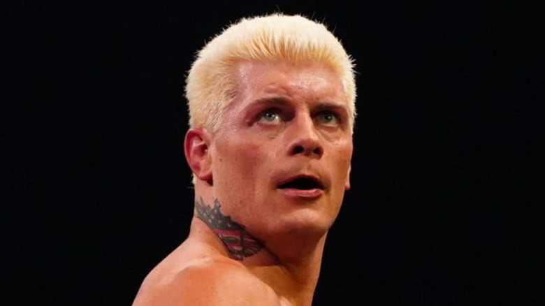Cody Rhodes in the ring