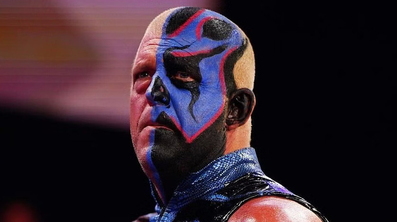 Dustin Rhodes in the ring