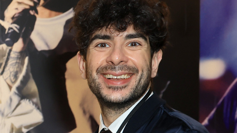 Tony Khan Smiling