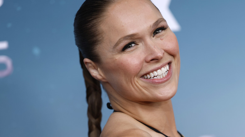 Ronda Rousey smiling