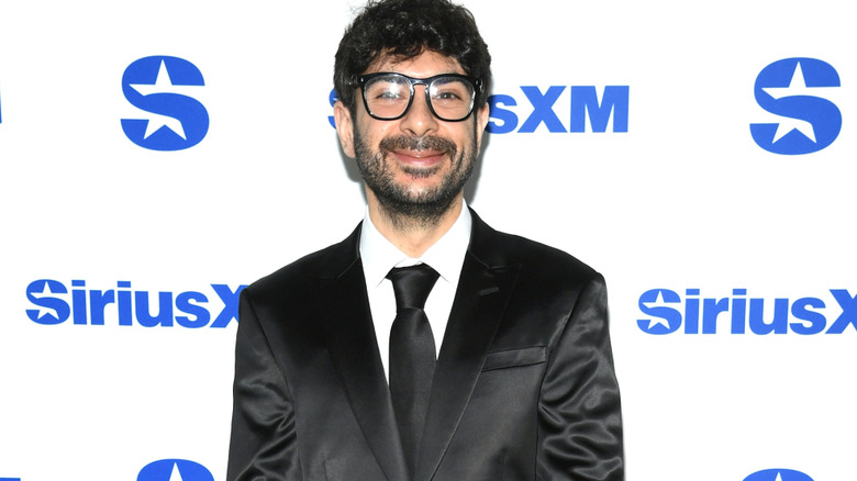 Tony Khan is smiling