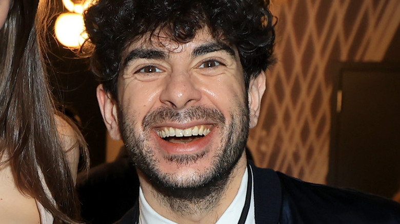 Tony Khan Smiling