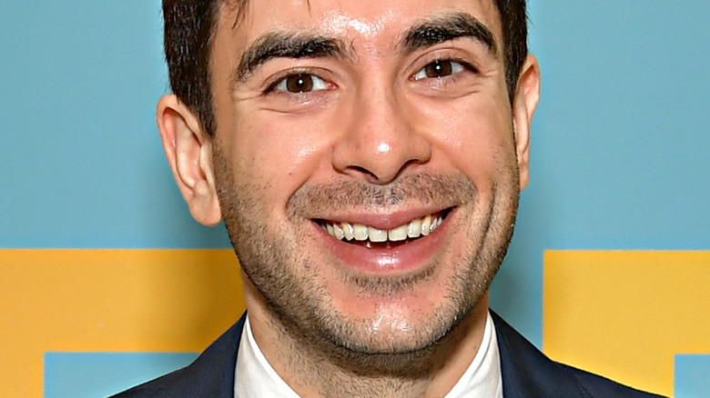 Tony Khan smiling