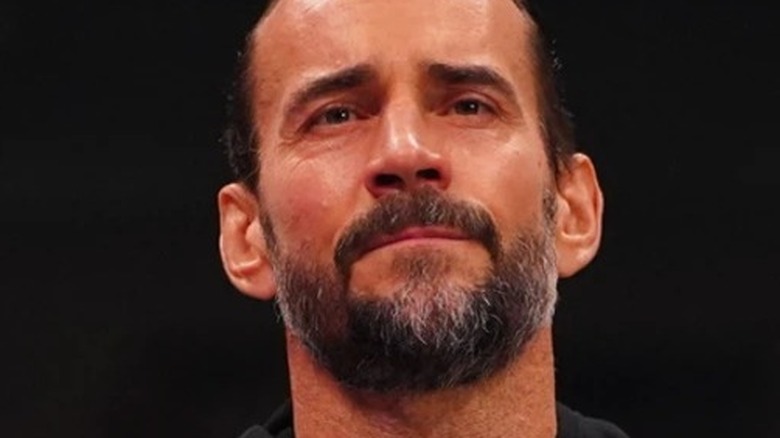 CM Punk in the ring.